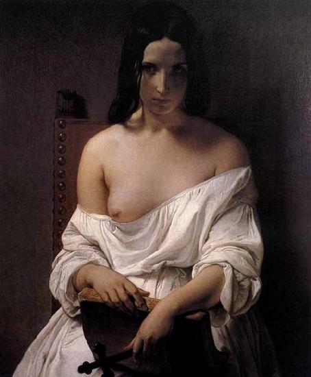 Francesco Hayez Meditation on the History of Italy